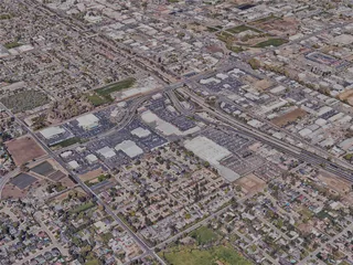 Visalia City, CA, USA (2024) 3D Model preview