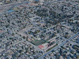 Bakersfield City, USA (2024) 3D Model preview