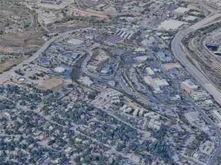 Colorado Springs City, USA (2024) 3D Model preview