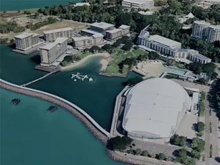 Darwin City, Australia (2022) 3D Model preview