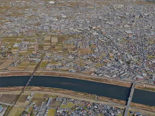 Izumo City, Japan (2024) 3D Model preview