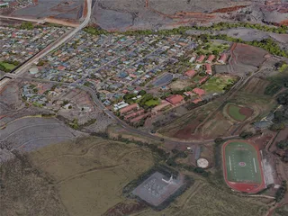 Lahaina City, USA (2024) 3D Model preview