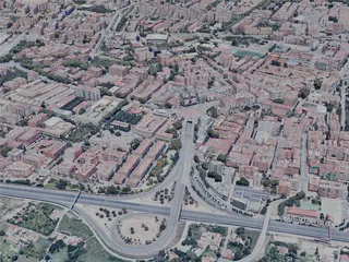 Murcia City, Spain (2023) 3D Model preview