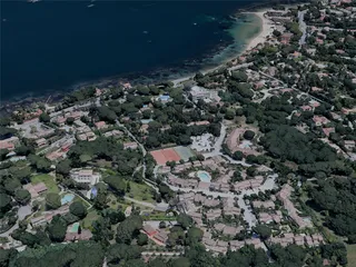Saint-Tropez City, France (2022) 3D Model preview