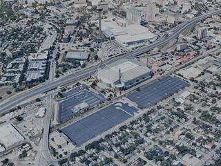 San Antonio City, USA (2024) 3D Model preview