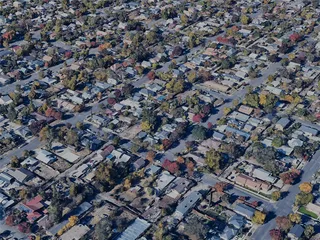 Stockton City, USA (2024) 3D Model preview