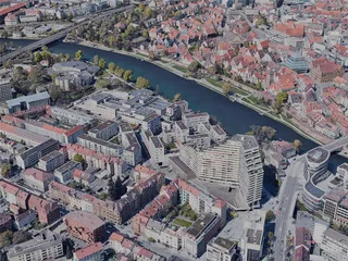 Ulm City, Germany (2022) 3D Model preview