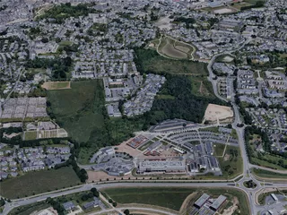 Vannes City, France (2022) 3D Model preview