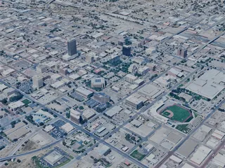 Amarillo City, USA (2023) 3D Model preview