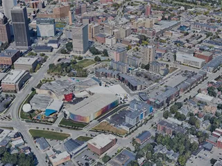 Rochester City, USA (2023) 3D Model preview