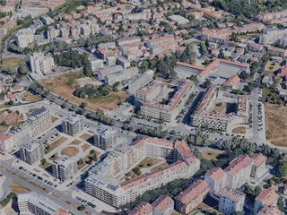 Viseu City, Portugal (2023) 3D Model preview