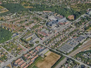 Aalborg City, Denmark (2023) 3D Model preview
