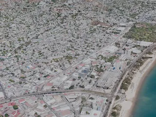 Acapulco City, Mexico (2022) 3D Model preview