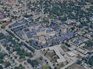 Rockford City, USA (2023) 3D Model preview