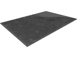 Seattle City 3D Model preview
