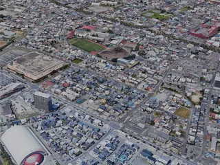 Aomori City, Japan (2023) 3D Model preview