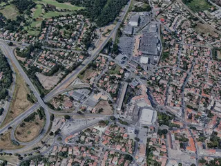 Arcachon City, France (2022) 3D Model preview