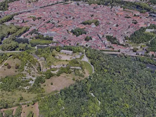 Besancon City, France (2022) 3D Model preview