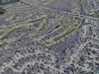 Bismarck City, ND, USA (2023) 3D Model preview