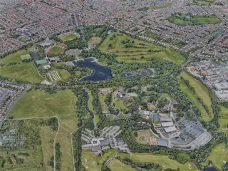Blackpool City, UK (2022) 3D Model preview
