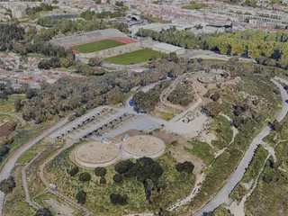 Braga City, Portugal (2022) 3D Model preview