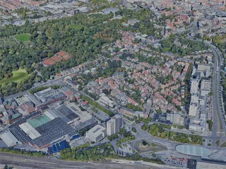 Braunschweig City, Germany (2022) 3D Model preview
