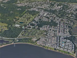 New York City, Staten Island, USA (2022) 3D Model preview