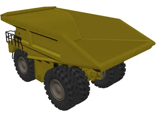 CAT 795 3D Model preview