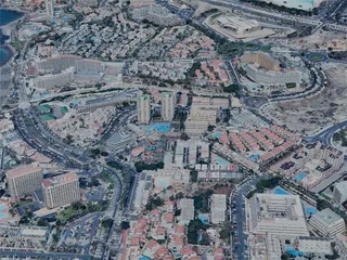 Adeje City, Spain (2023) 3D Model preview
