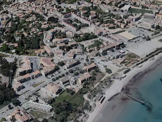Calvi City, France (2023) 3D Model preview