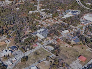 Fayetteville City, NC, USA (2022) 3D Model preview