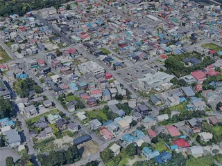 Hakodate City, Japan (2022) 3D Model preview