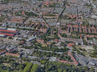 Halle (Saale) City, Germany (2022) 3D Model preview