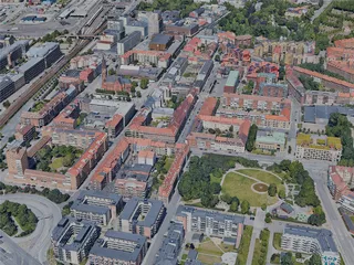 Helsingborg City, Sweden (2022) 3D Model preview