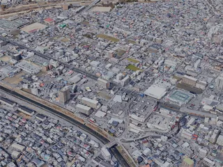 Matsuyama City, Japan (2023) 3D Model preview