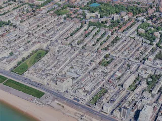 Brighton City, UK (2024) 3D Model preview