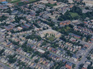 Hartford City, CT, USA (2024) 3D Model preview