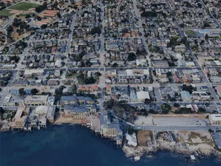 Monterey City, CA, USA (2024) 3D Model preview