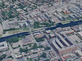 Montreal City, QC, Canada (2024) 3D Model preview