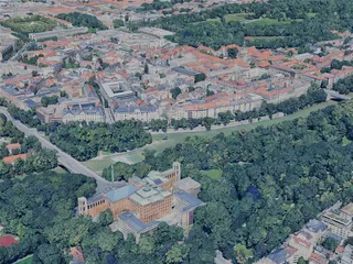 Munich City, Germany (2024) 3D Model preview