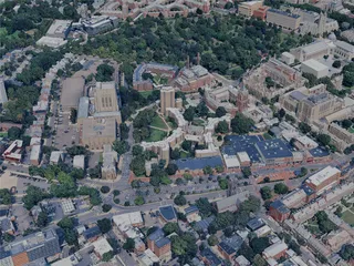 New Haven City, CT, USA (2024) 3D Model preview