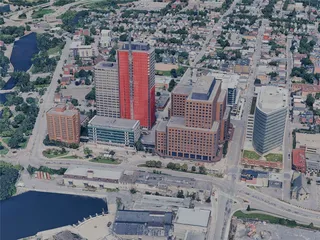 Ottawa City, ON, Canada (2024) 3D Model preview