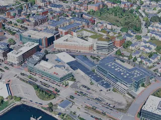 Portland City, ME, USA (2024) 3D Model preview