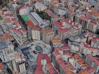 Vigo City, Spain (2023) 3D Model preview