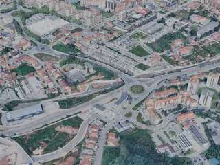 Coimbra City, Portugal (2024) 3D Model preview