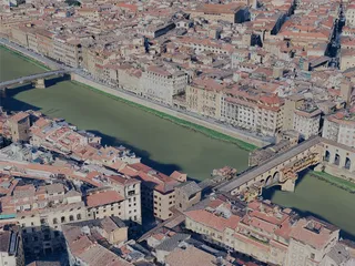 Florence City, Italy (2024) 3D Model preview
