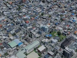 Nagoya City, Japan (2024) 3D Model preview