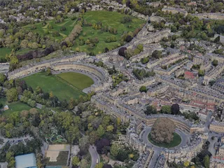 Bath City, UK (2023) 3D Model preview