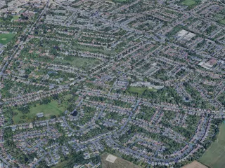 Cambridge City, UK (2024) 3D Model preview