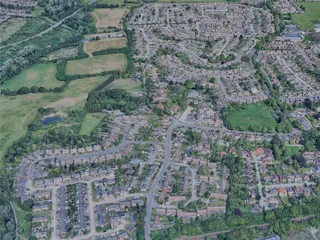 Chelmsford City, UK (2024) 3D Model preview